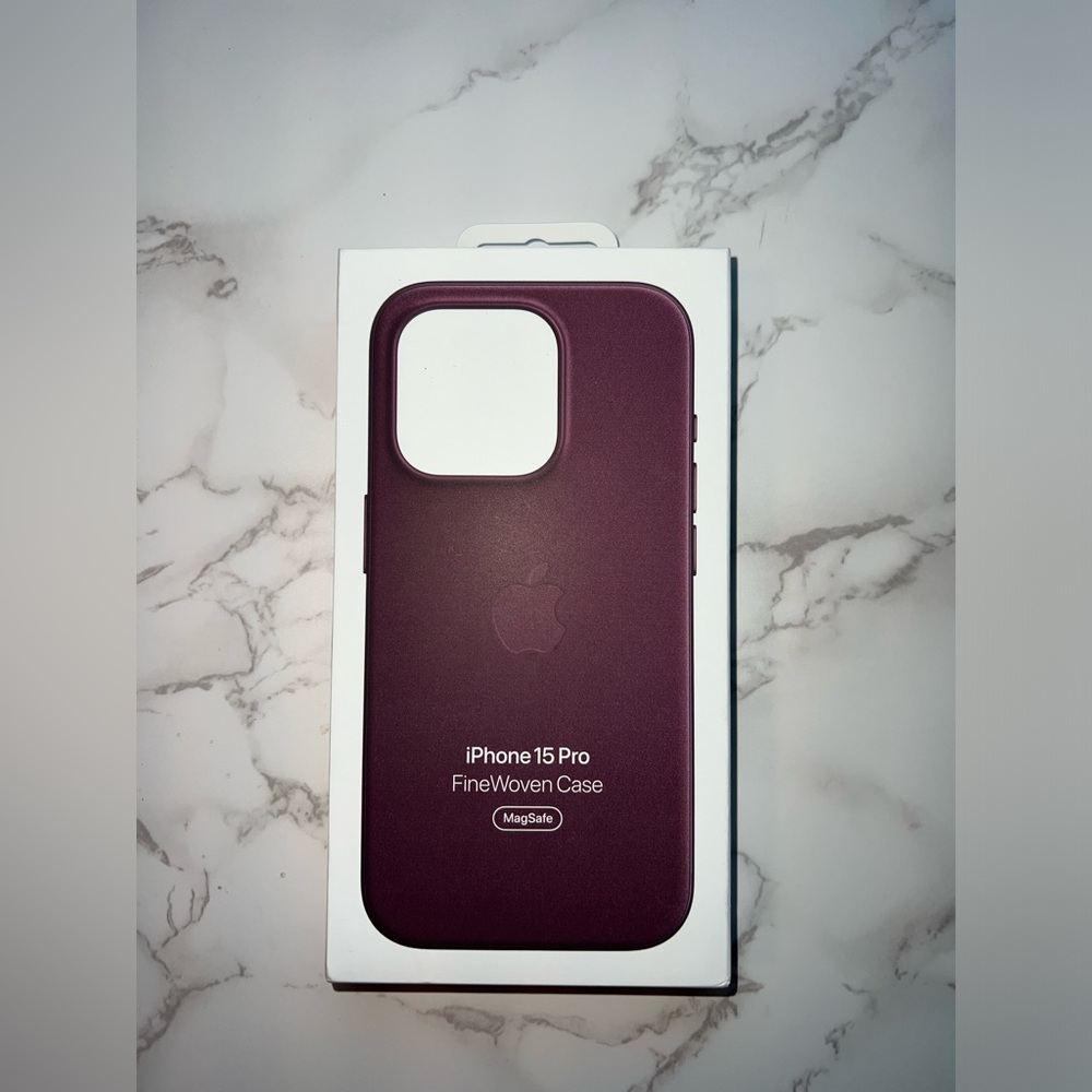 iPhone 15 Pro FineWoven MagSafe Mulberry Case